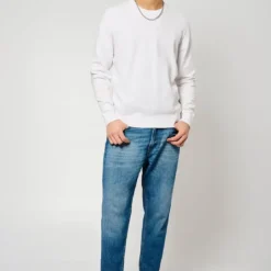 KaporalPull en coton MARUS White blanc
