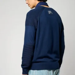 KaporalPull en viscose LAYER bleu marine