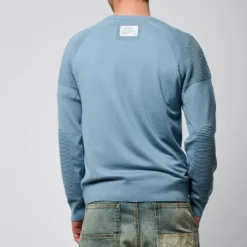 KaporalPull en viscose LAYER Sky bleu ciel