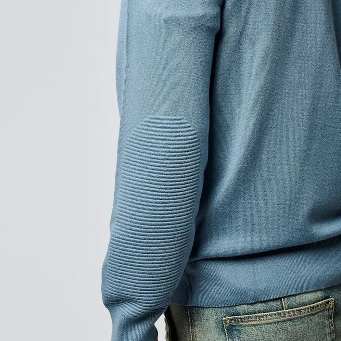 KaporalPull en viscose LAYER Sky bleu ciel