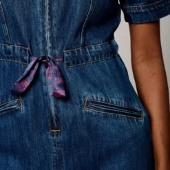 KaporalRobe courte en coton Brat denim