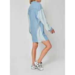 KaporalRobe En Jean LOANE bleu en coton