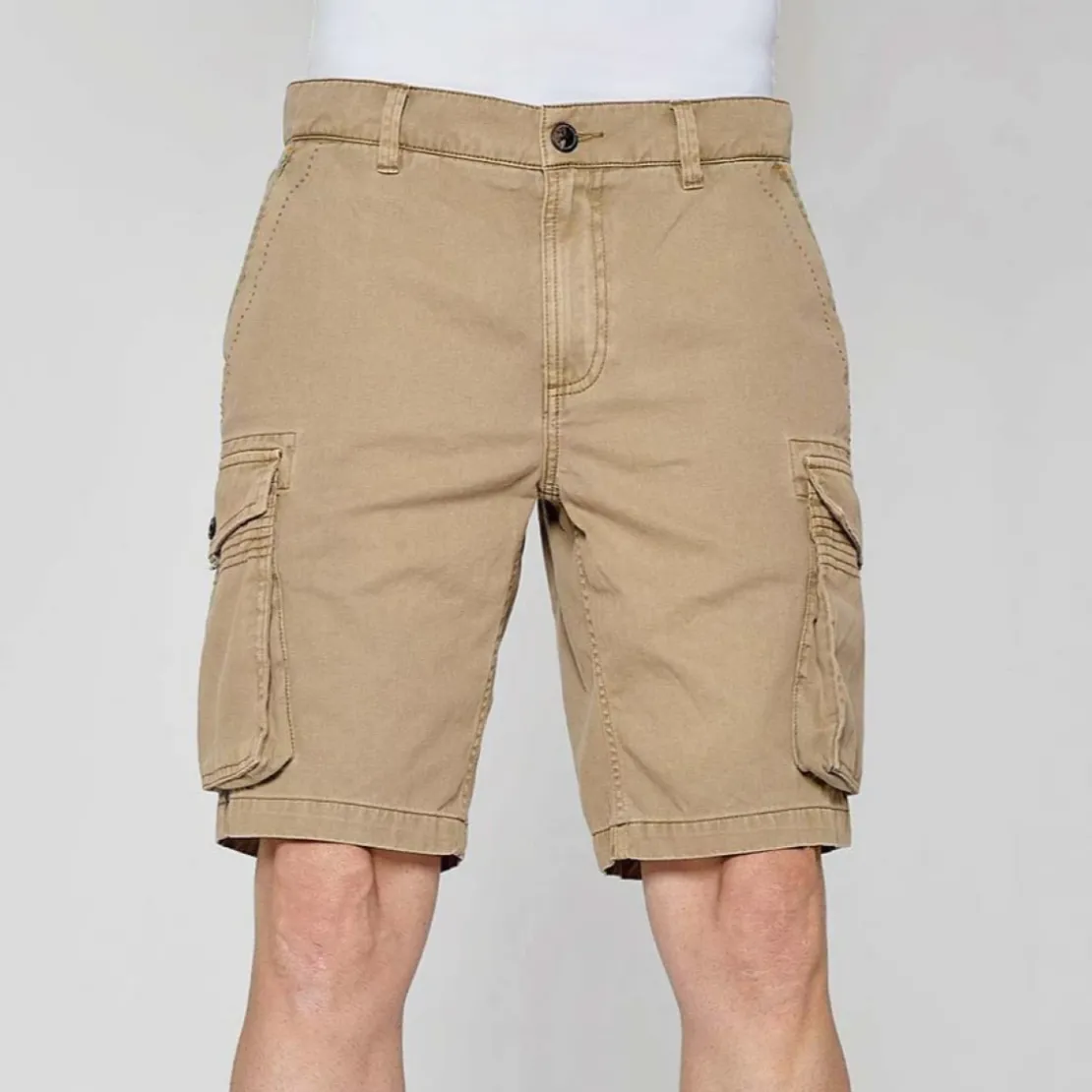 KaporalShort en coton BARCO Camel