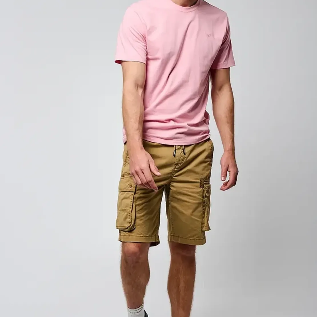 KaporalShort en coton BYRON Camel