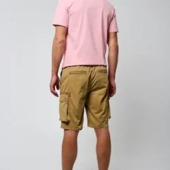 KaporalShort en coton BYRON Camel