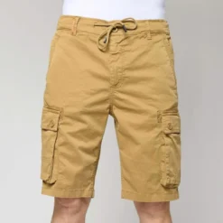 KaporalShort en coton BYRON Camel