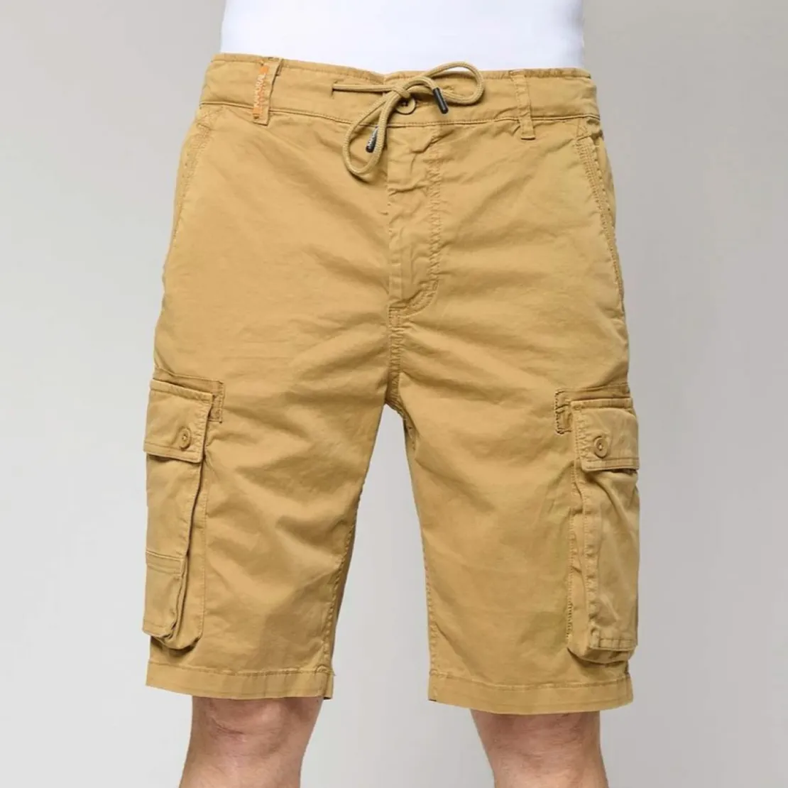 KaporalShort en coton BYRON Camel