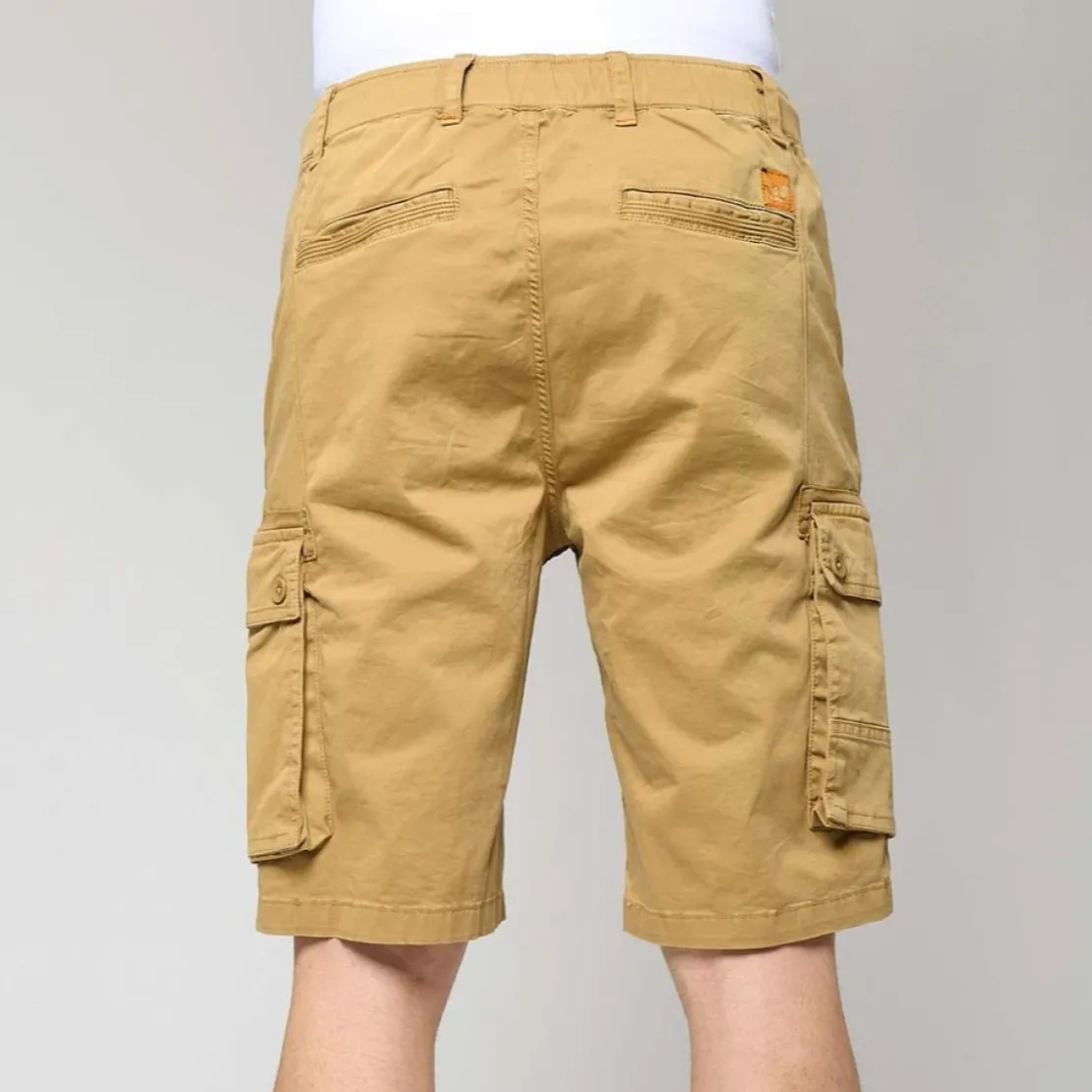 KaporalShort en coton BYRON Camel