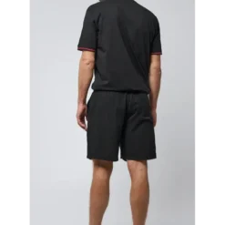 KaporalShort en coton TURIN Black noir