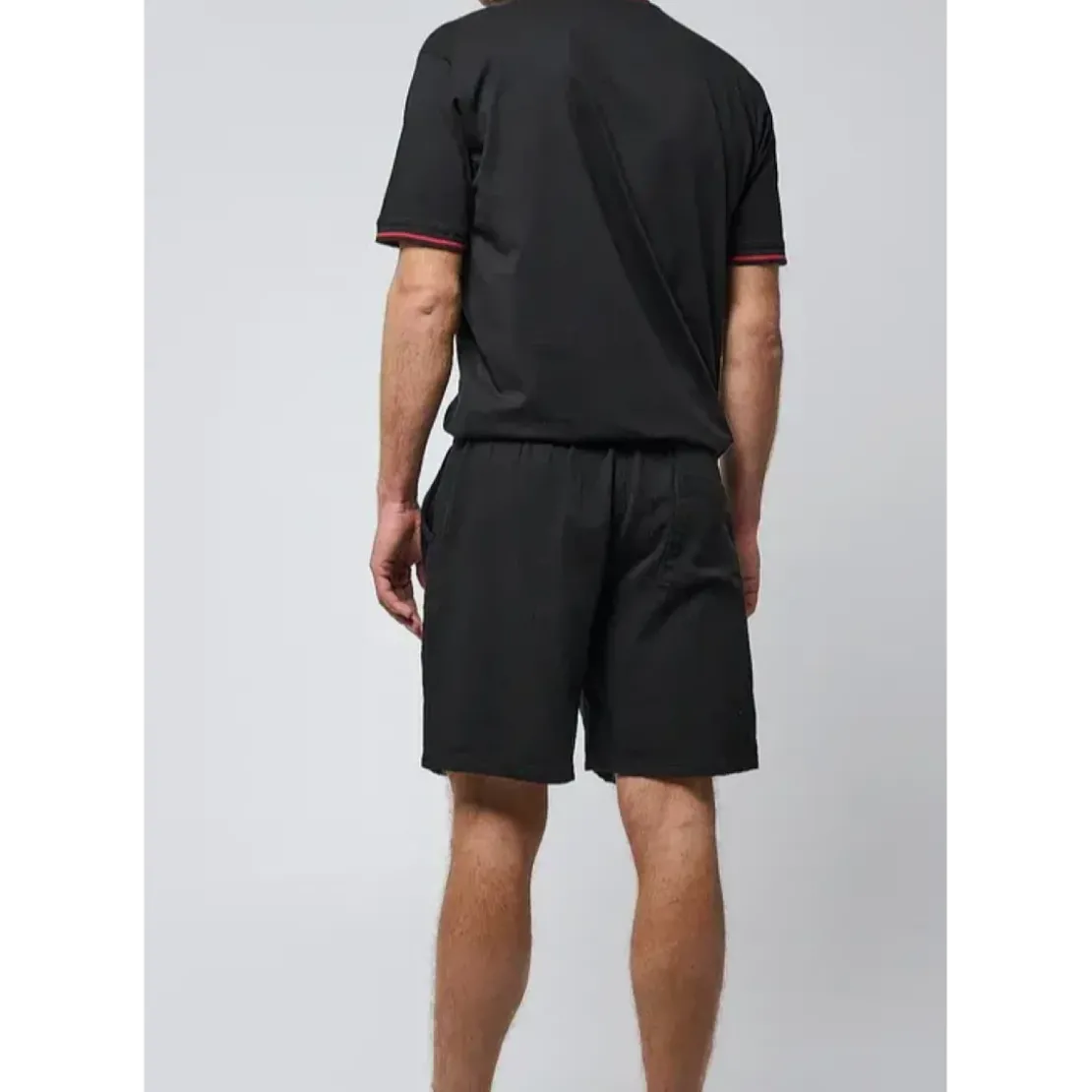 KaporalShort en coton TURIN Black noir
