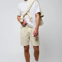 KaporalShort en coton TURIN Craie écru