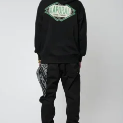 KaporalSweat Non Zippe en coton TOUTI Black noir