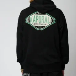KaporalSweat Non Zippe en coton TOUTI Black noir