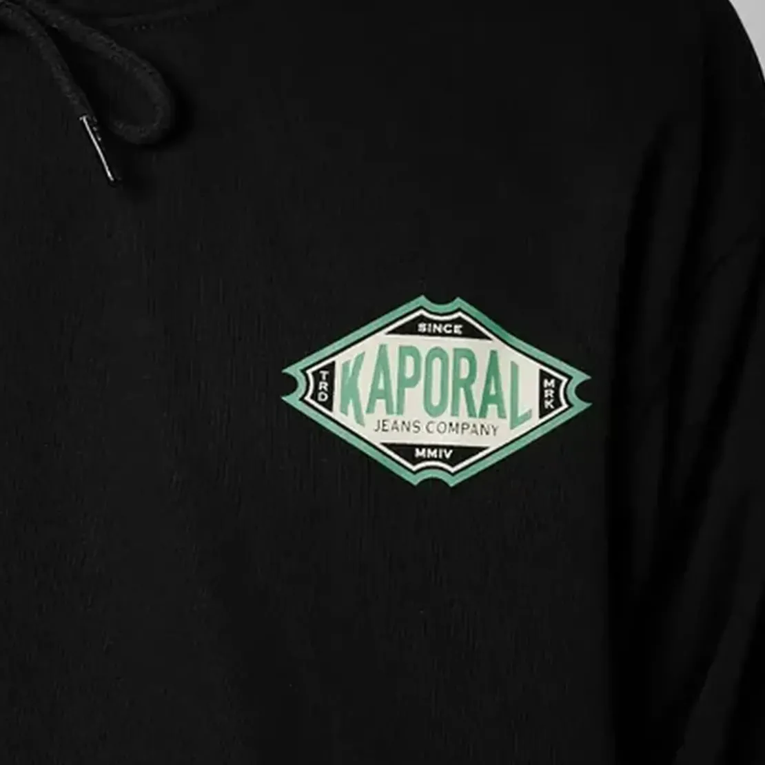 KaporalSweat Non Zippe en coton TOUTI Black noir
