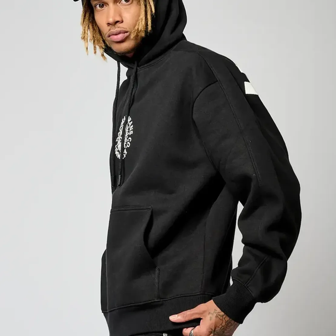 KaporalSweat Non Zippe en coton TAZIK Black noir