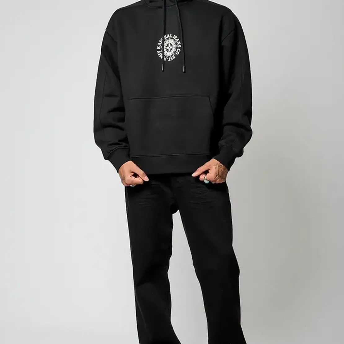 KaporalSweat Non Zippe en coton TAZIK Black noir