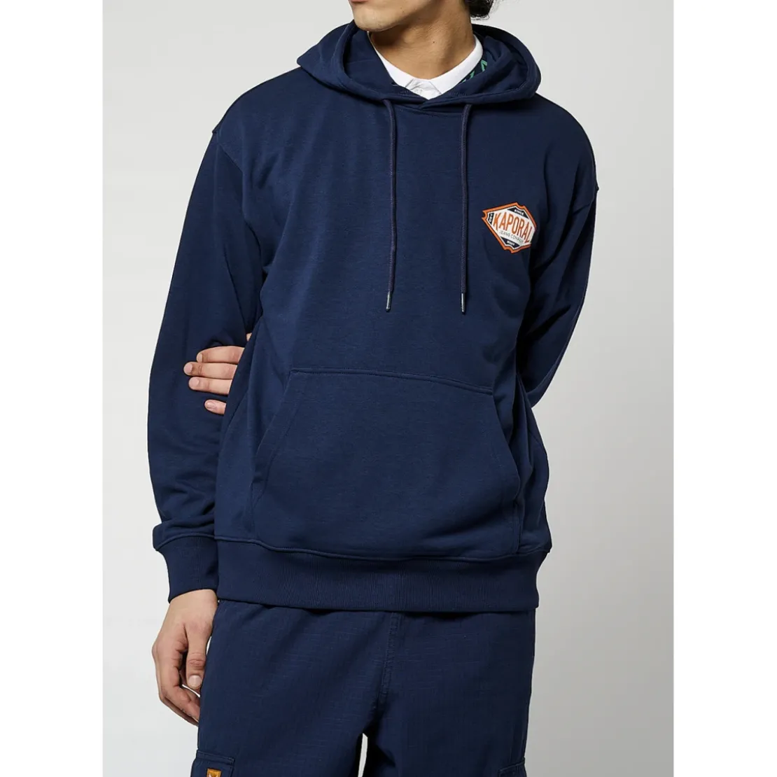 KaporalSweat Non Zippe en coton TOUTI bleu marine