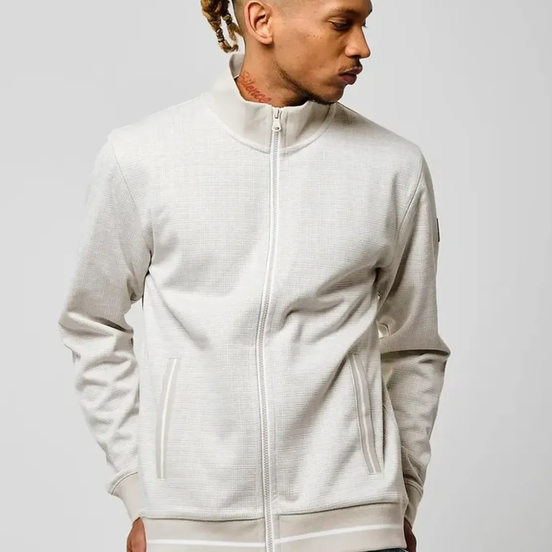 KaporalSweat Zippe LENZO Craie écru
