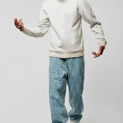KaporalSweat Zippe LENZO Craie écru