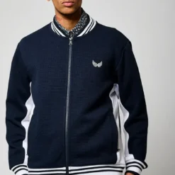 KaporalSweat Zippe LINO bleu marine