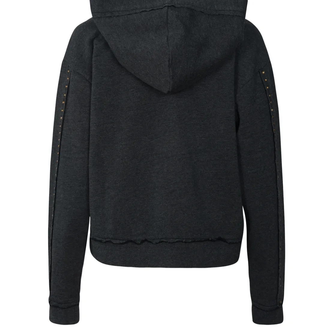 KaporalSweat zippé VITRA noir en coton