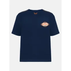 KaporalTee Shirt Manches Courtes en coton TITUS bleu marine