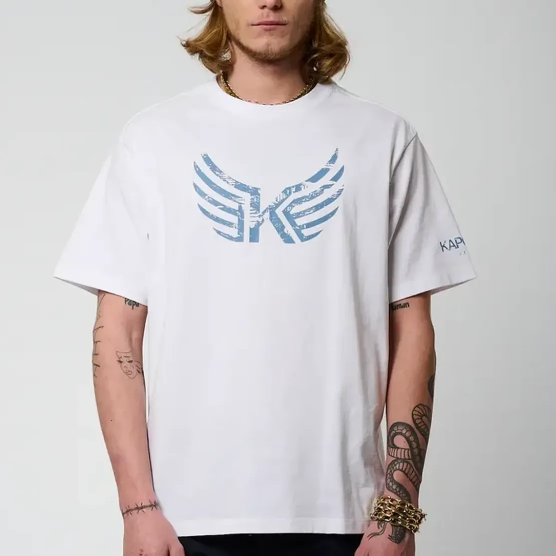 KaporalTee Shirt Manches Courtes en coton JACK White blanc