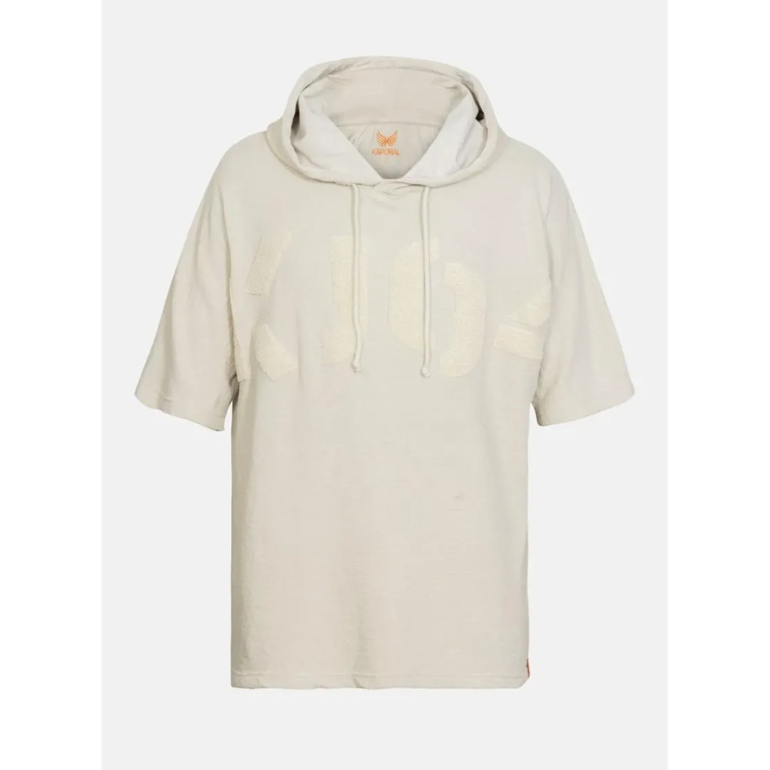 KaporalTee Shirt Manches Courtes en coton BATIS Craie écru