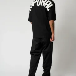 KaporalTee Shirt Manches Courtes en coton TAZ Black noir