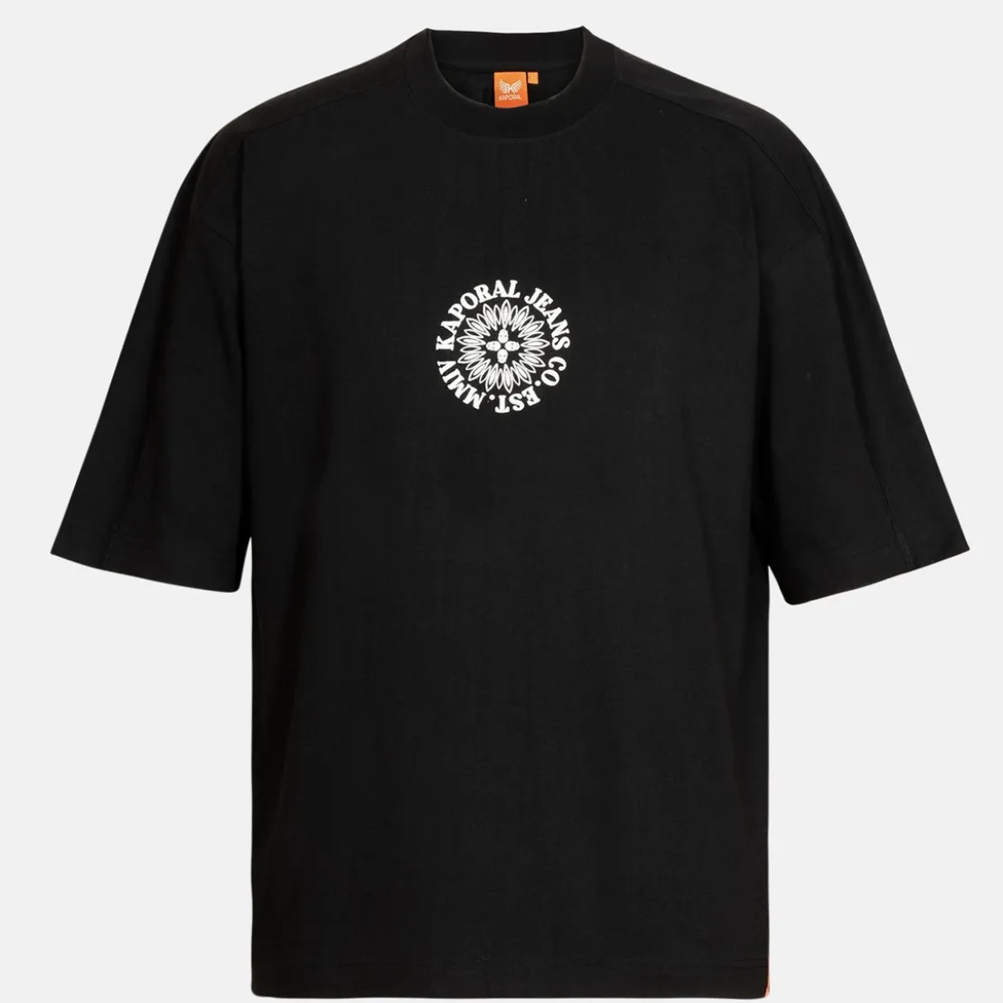 KaporalTee Shirt Manches Courtes en coton TAZ Black noir
