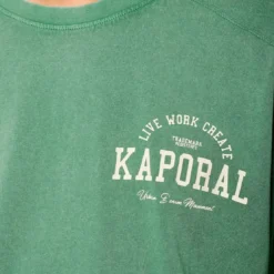 KaporalTee Shirt Manches Courtes en coton JOEY Green vert