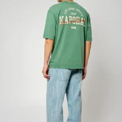 KaporalTee Shirt Manches Courtes en coton JOEY Green vert