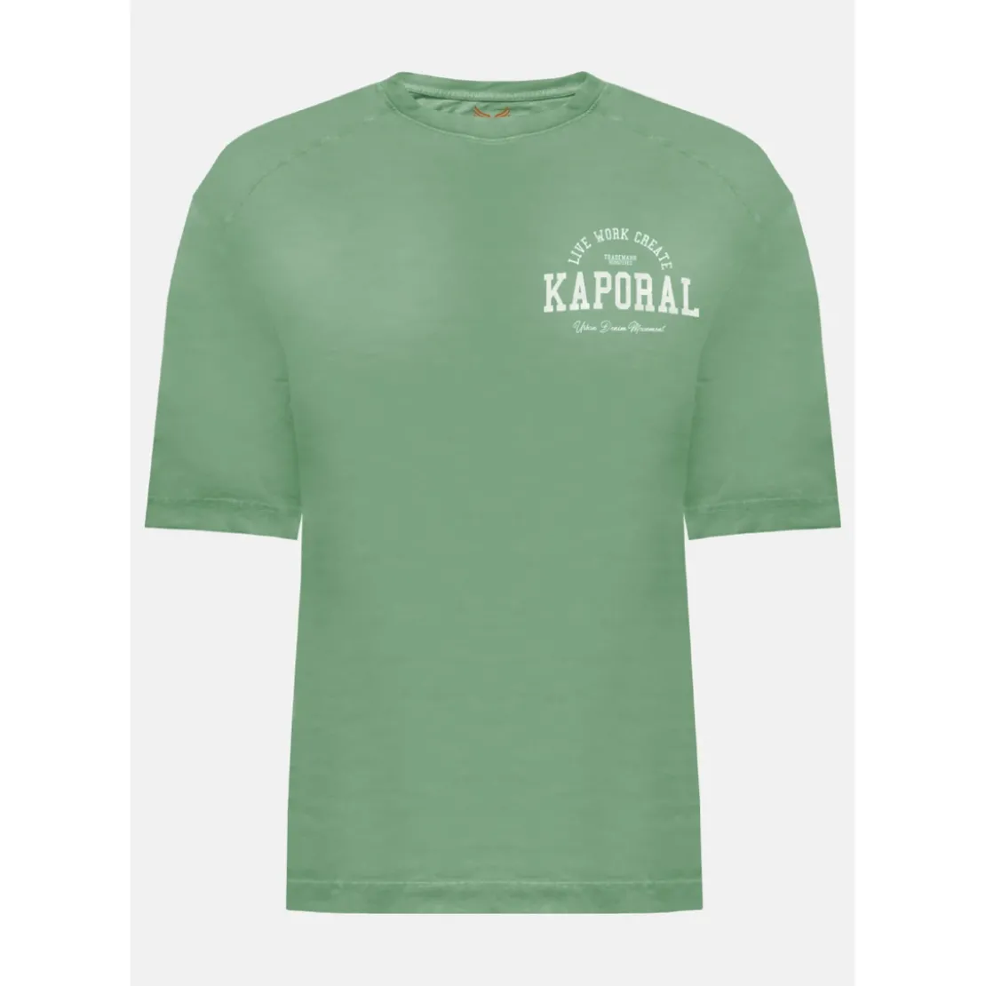 KaporalTee Shirt Manches Courtes en coton JOEY Green vert