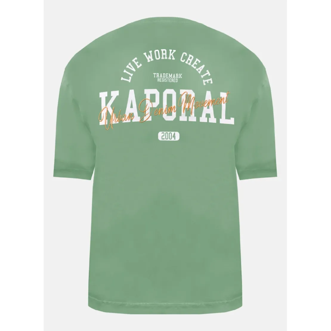 KaporalTee Shirt Manches Courtes en coton JOEY Green vert