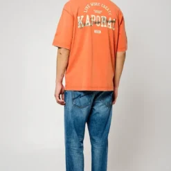 KaporalTee Shirt Manches Courtes en coton JOEY Orange