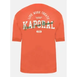 KaporalTee Shirt Manches Courtes en coton JOEY Orange