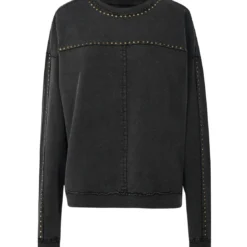 KaporalTee Shirt manches longues VOLAR gris foncé en coton
