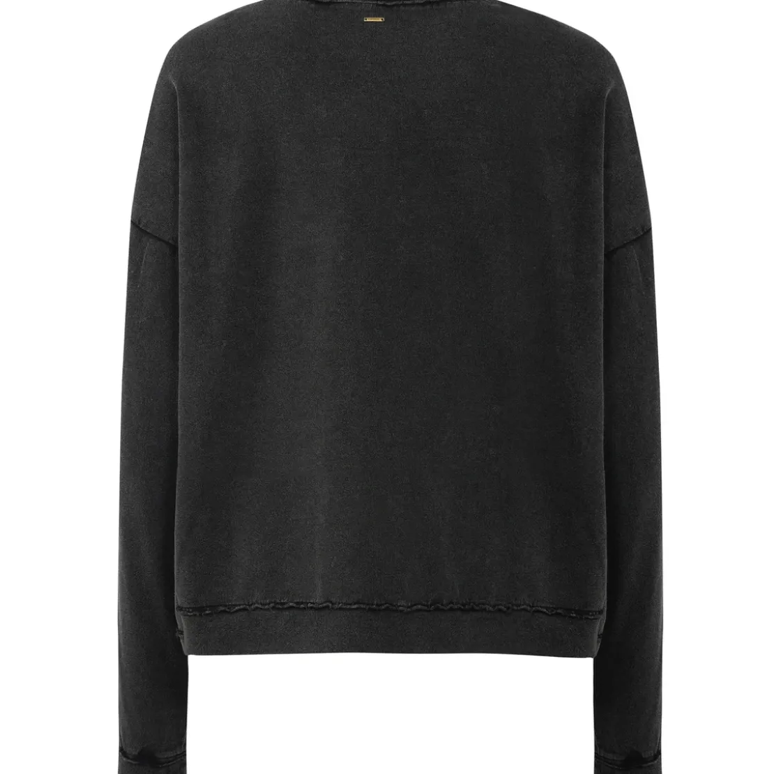 KaporalTee Shirt manches longues VOLAR gris foncé en coton