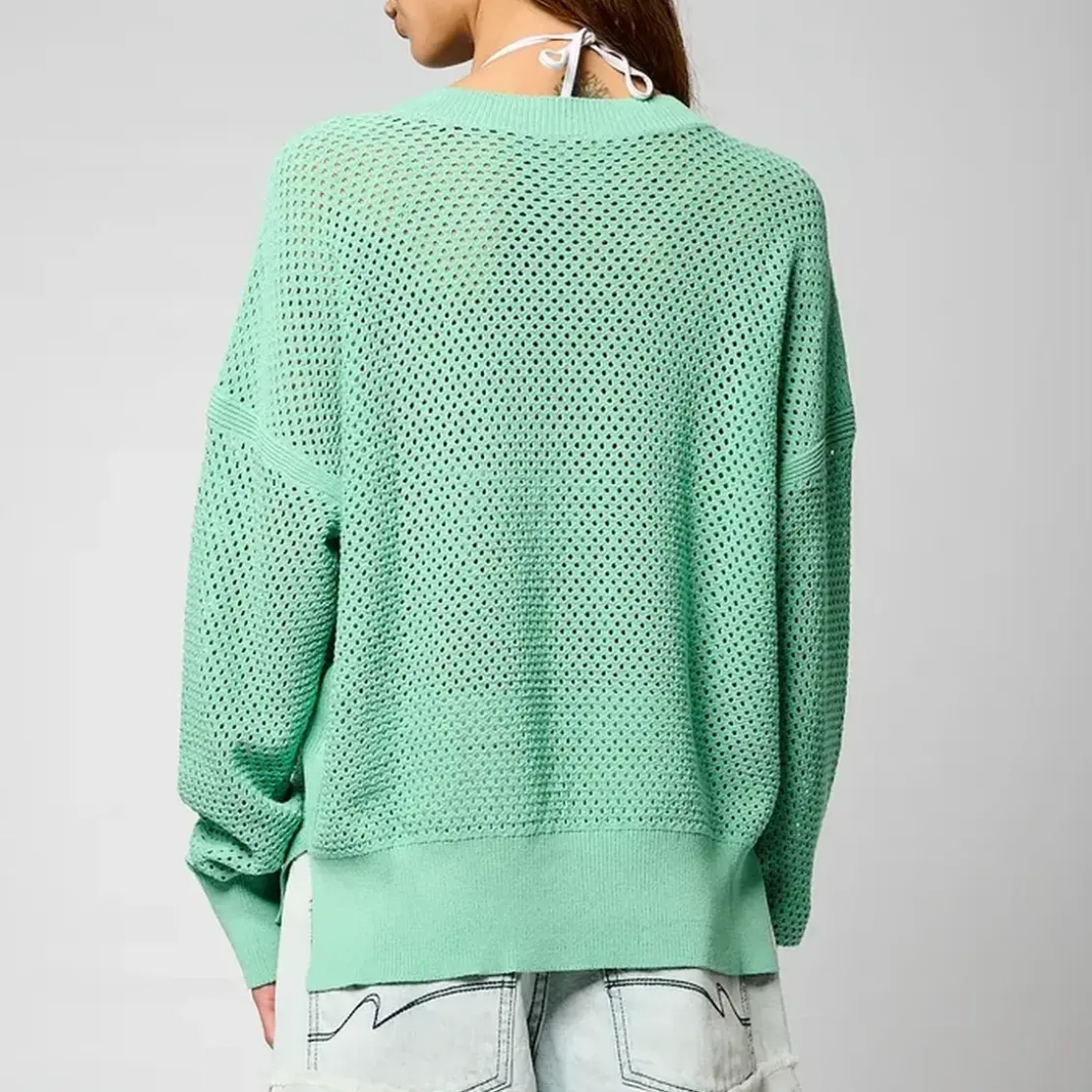KaporalTee Shirt Manches Longues LEORE menthe en viscose