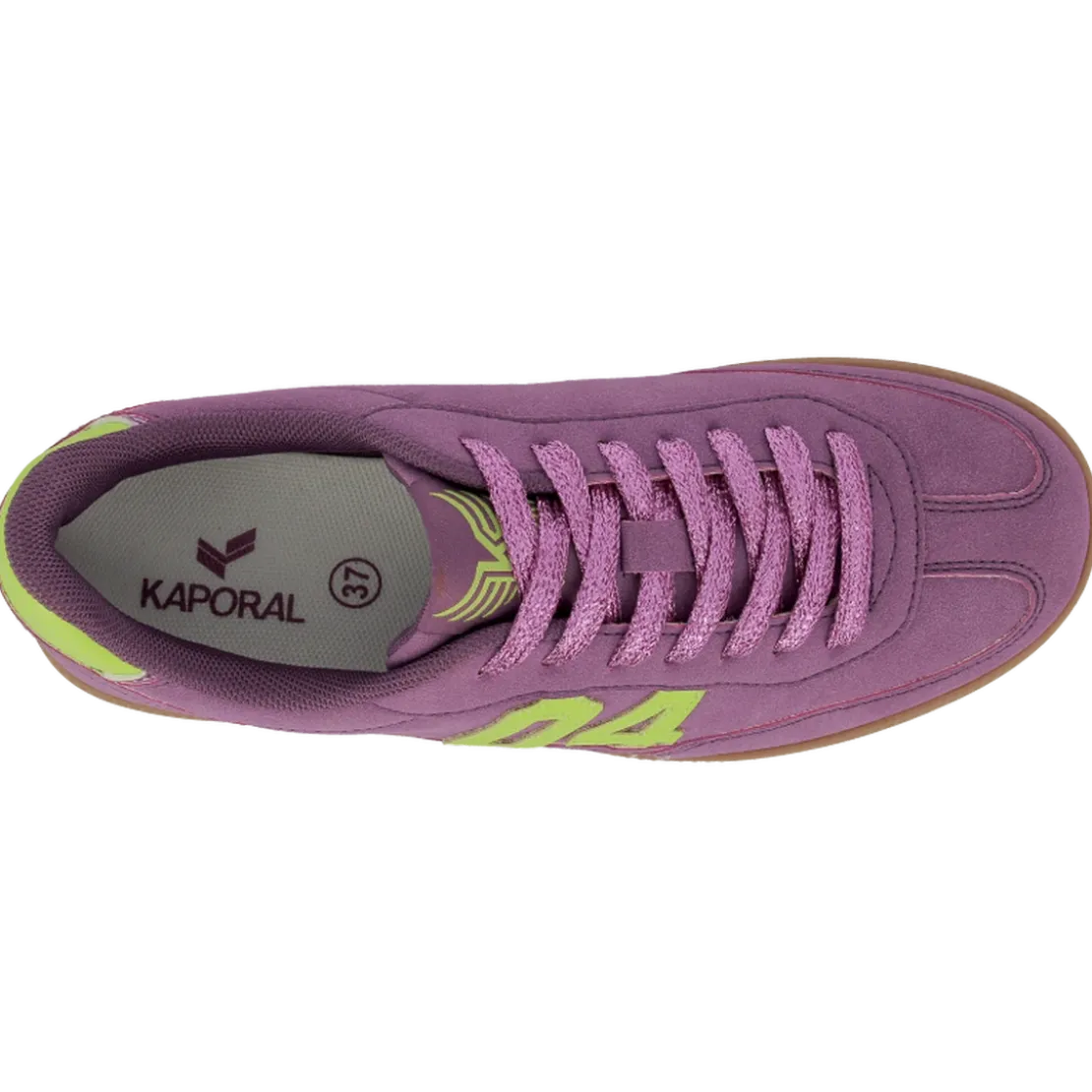 KaporalTennis femme TANINA violet et vert