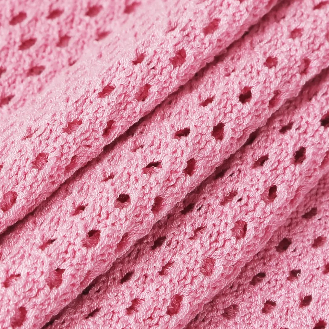 KaporalT-shirt ajouré rose Femme LEORE violet en coton