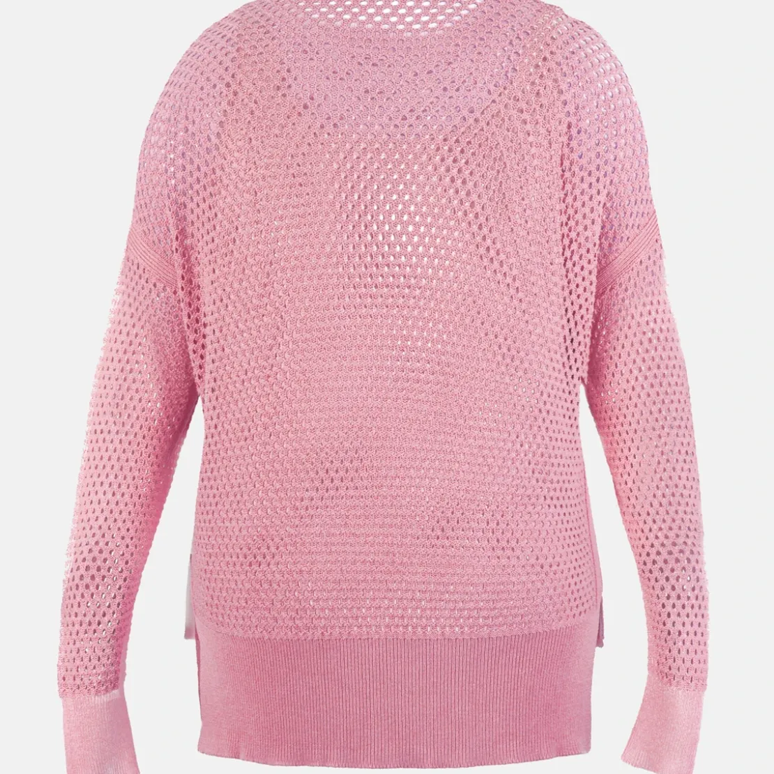 KaporalT-shirt ajouré rose Femme LEORE violet en coton