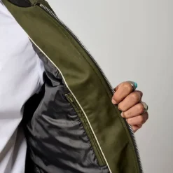 KaporalVeste en viscose LIRAK kaki