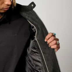 KaporalVeste en viscose LIRAK Black noir