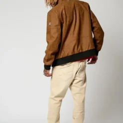 KaporalVeste en viscose LIRAK Camel
