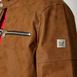 KaporalVeste en viscose LIRAK Camel