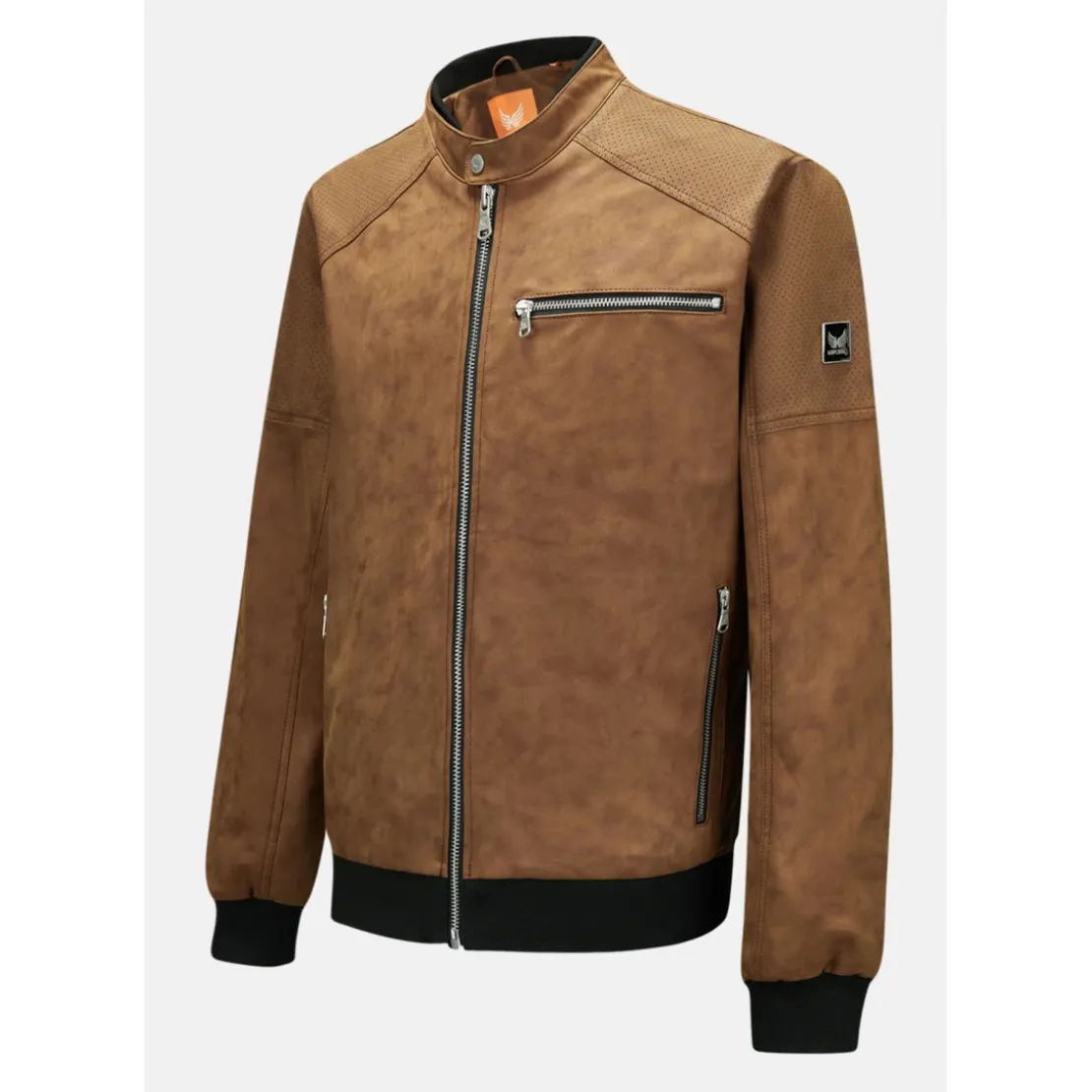 KaporalVeste en viscose LIRAK Camel