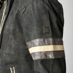 KaporalVeste en viscose LUCAS Black noir