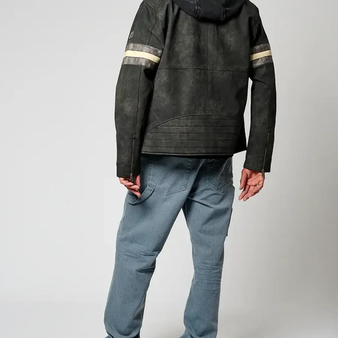 KaporalVeste en viscose LUCAS Black noir