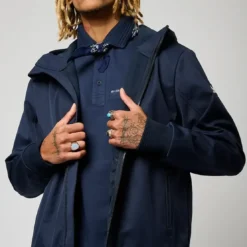 KaporalVeste LEON bleu marine